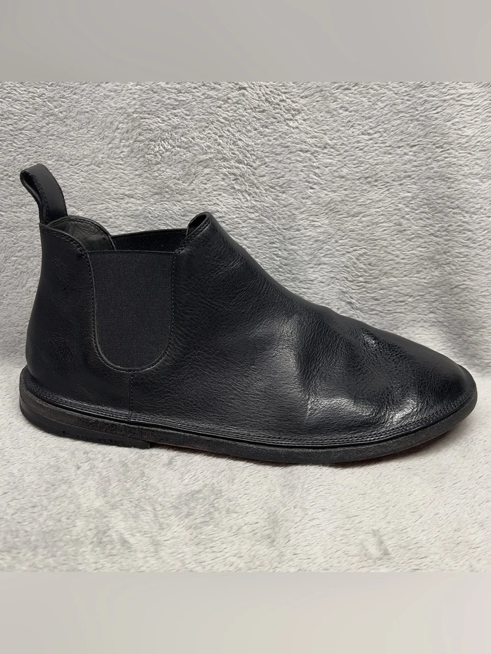 Marsell Leather Chelsea Boots Size 41 IT Men's US 8 Women's US 11 Black Italy